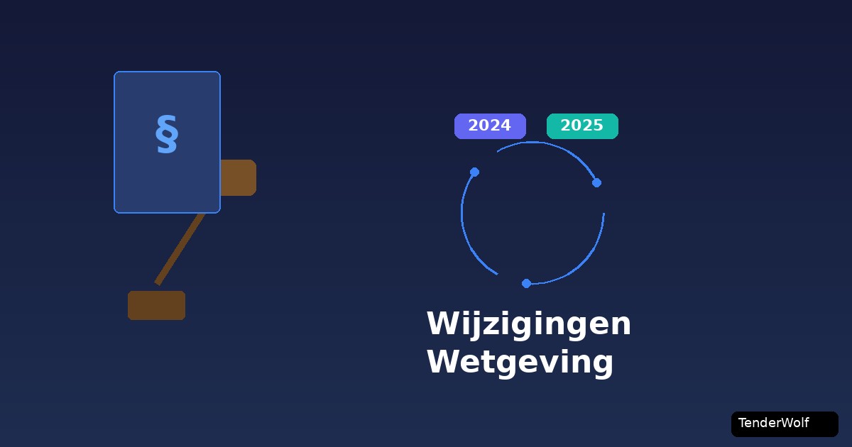 Changes to public procurement legislation
